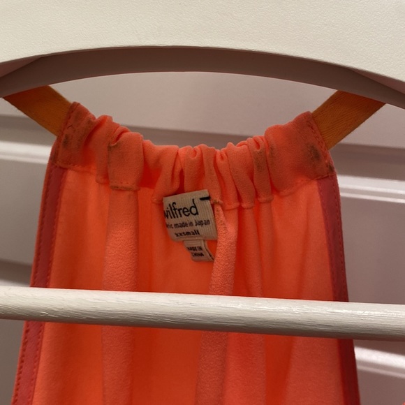 Aritzia Wilfred Dress, Neon, XXS - Picture 5 of 5